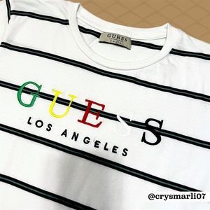 Guess Shirt Stripe Tee Unisex